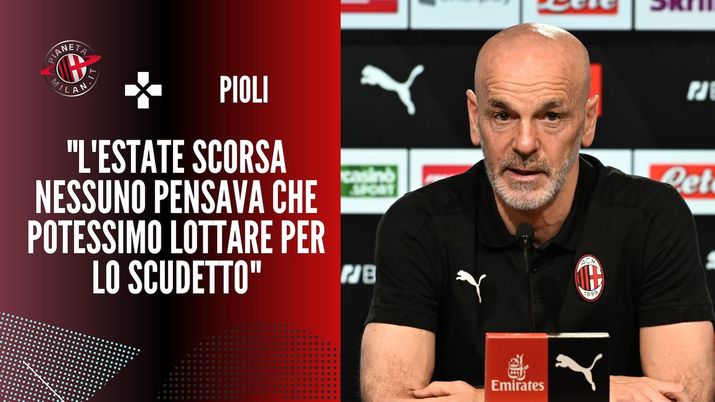 Conferenza stampa Pioli Torino-Milan Serie A 2021-2022
