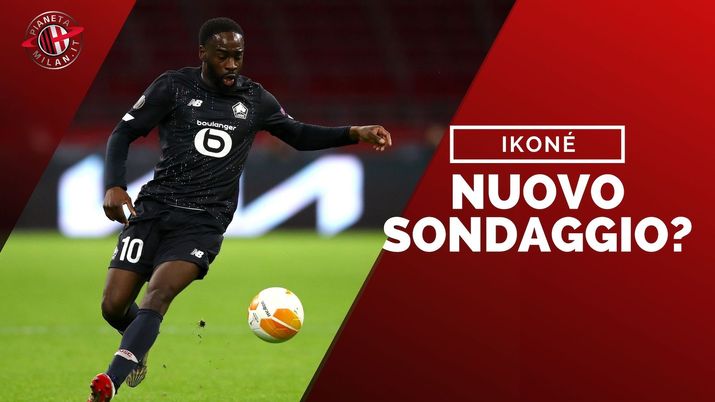 Jonathan Ikoné (attaccante Lille), obiettivo di calciomercato del Milan | AC Milan News (Getty Images) 