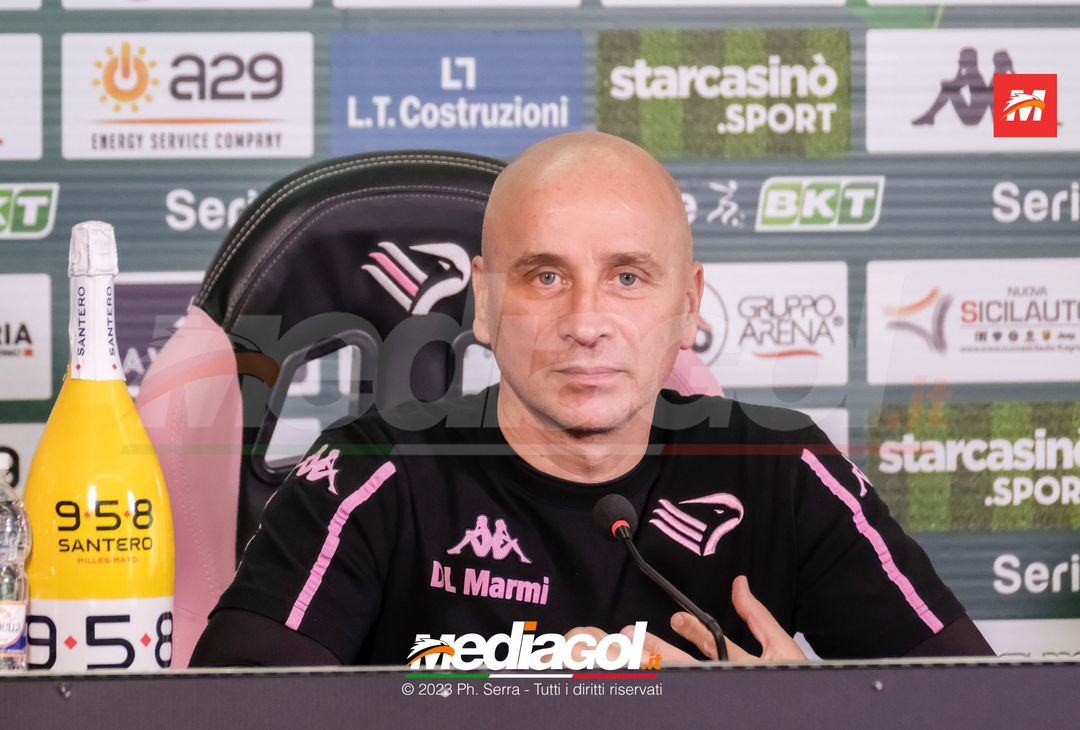 FOTO PALERMO, verso la Reggina: Mister Corini in conferenza stampa (Gallery) - immagine 27