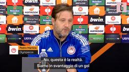 VIDEO Olympiacos-Atalanta, Martins: “Loro hanno due risultati su tre ma passiamo noi”
