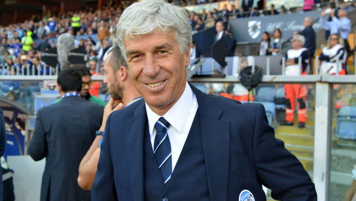 GENOA, GE - OCTOBER 15:  Gianpaolo Gasperini head coach of Atalanta during the Serie A match between UC Sampdoria and Atalanta BC at Stadio Luigi Ferraris on October 15, 2017 in Genoa, Italy.  (Photo by Paolo Rattini/Getty Images) 