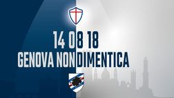 Genova, un anno fa la tragedia del Ponte Morandi: il ricordo di Genoa e Sampdoria
