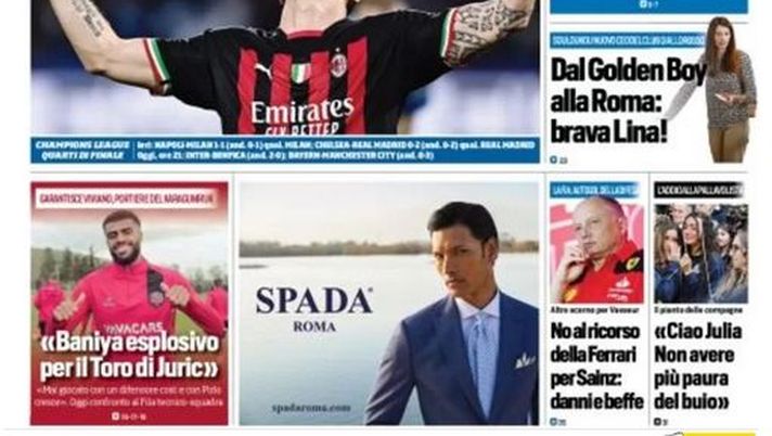 EDICOLA – Il solito Tuttosport, il battibecco Onana-Brozovic diventa “zuffa ad Appiano” EDICOLA – Il solito Tuttosport, il battibecco Onana-Brozovic diventa “zuffa ad Appiano” - immagine 1