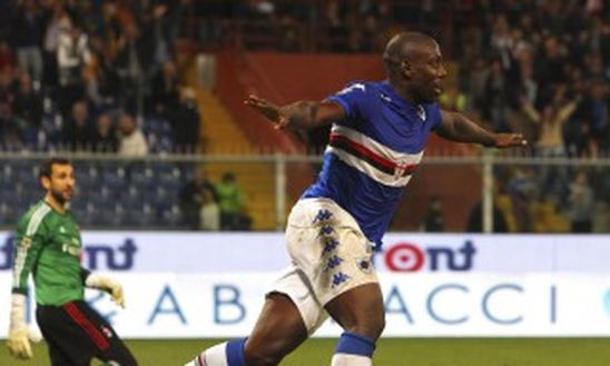 Stefano Okaka esulta dopo la rete al Milan - fonte www.corrieredellosport.it Stefano Okaka esulta dopo la rete al Milan - fonte www.corrieredellosport.it