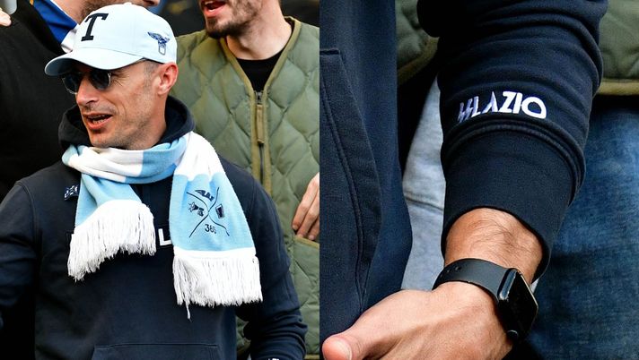 Roma-Lazio, Radu shock: in Nord con la felpa col simbolo delle SS naziste - immagine 1