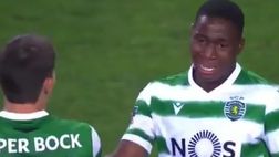 Sporting Lisbona, Essugo in campo a 16 anni: meglio di CR7, batte il record e piange a dirotto