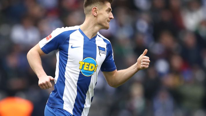 Krzysztof Piatek, attaccante dell'Hertha Berlino (credits: GETTY Images) 