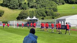 VIDEO VN – Si suda a Moena. Ecco l’allenamento viola