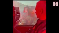 Roma, Mourinho posta il video: muro di tifosi prima del match | VIDEO