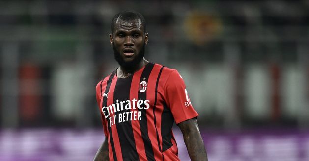 Franck Kessié (centrocampista AC Milan), qui durante Milan-Lazio 4-0 (Coppa Italia 2021-2022) | News (Getty Images) Franck Kessié AC Milan