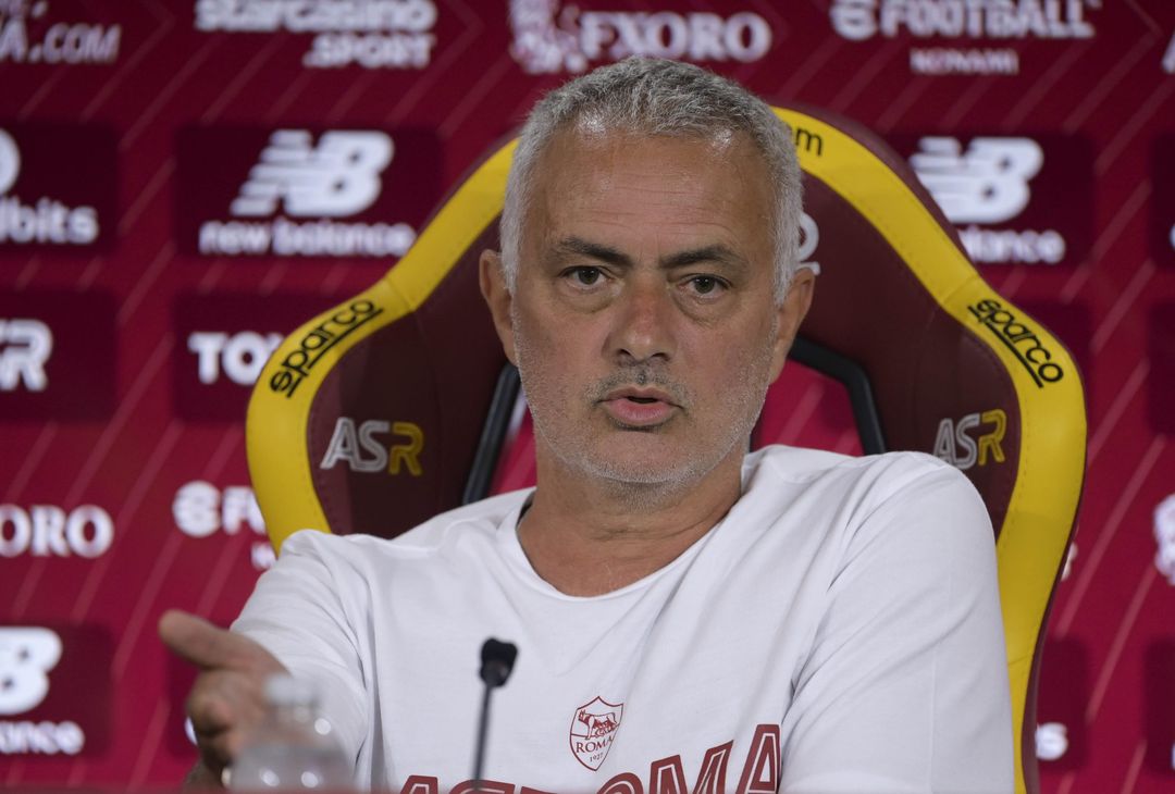 La conferenza stampa di Mourinho prima del match contro la Cremonese – FOTO GALLERY - immagine 15