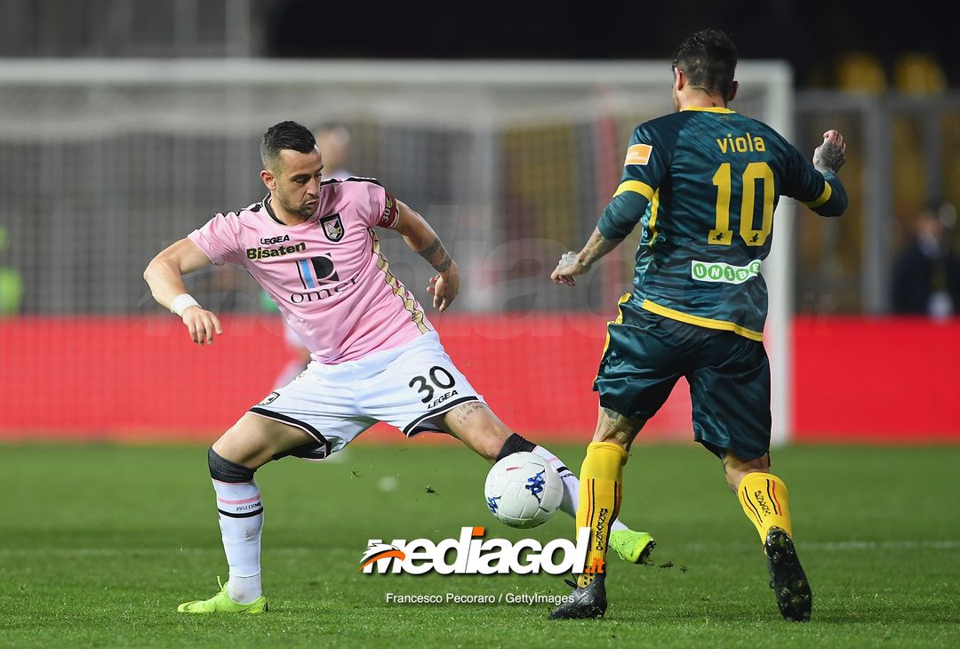 during the Serie B match between Benevento and Carpi FC at Stadio Ciro Vigorito on April 14, 2019 in Benevento, Italy. 