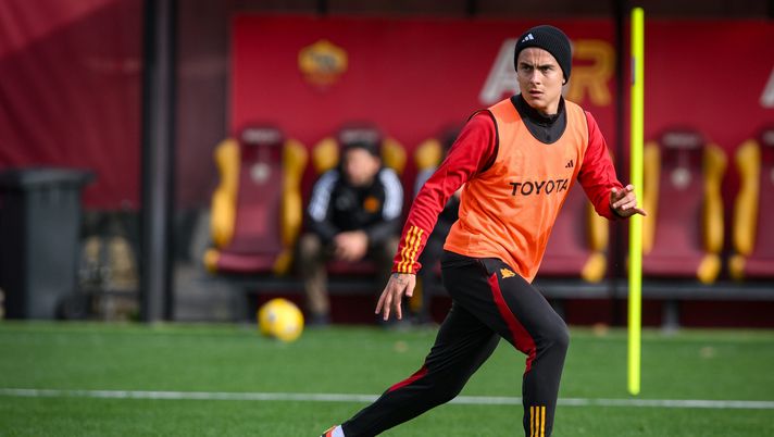 Roma, Dybala punta il Verona: allenamento a Trigoria nel giorno libero - immagine 1