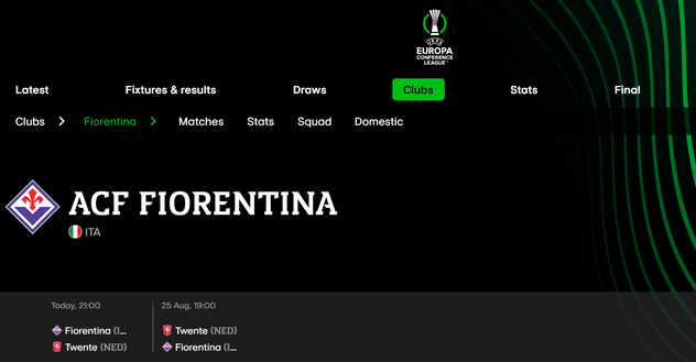 La UEFA aggiorna il logo della Fiorentina e “cancella” quello dei Della Valle- immagine 4