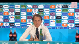 VIDEO Belgio-Italia, Mancini: “Tanto rispetto, ma faremo la nostra partita”