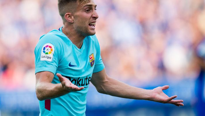 VITORIA-GASTEIZ, SPAIN - AUGUST 26: Gerard Deulofeu of FC Barcelona reacts during the La Liga match between Deportivo Alaves and Barcelona at Estadio de Mendizorroza on August 26, 2017 in Vitoria-Gasteiz, Spain. (Photo by Juan Manuel Serrano Arce/Getty Images) VITORIA-GASTEIZ, SPAIN - AUGUST 26: Gerard Deulofeu of FC Barcelona reacts during the La Liga match between Deportivo Alaves and Barcelona at Estadio de Mendizorroza on August 26, 2017 in Vitoria-Gasteiz, Spain. (Photo by Juan Manuel Serrano Arce/Getty Images)