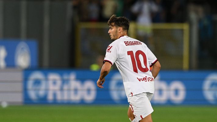 Brahim Diaz, trequartista del Milan, qui contro l'Atalanta (Getty Images)
