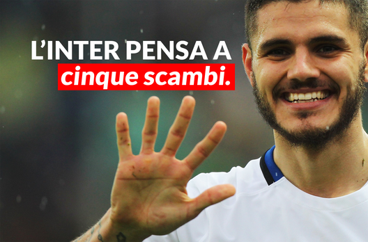Calciomercato Inter - Cinque scambi possibili con Maurito Calciomercato Inter - Cinque scambi possibili con Maurito