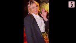 VIDEO / Diletta incanta Sanremo. E a cena ha una compagnia speciale…