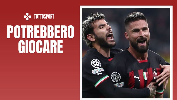 Salernitana Milan Pioli Theo Hernández Giroud AC Milan