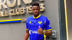 Ufficiale, Vieira al Verona