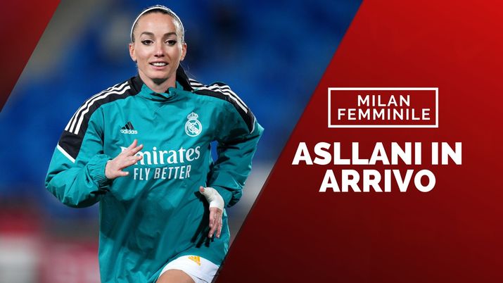 Kosovare Asllani, attaccante del Real Madrid vicina al Milan femminile (getty images) Kosovare Asllani, attaccante del Real Madrid vicina al Milan femminile (getty images)