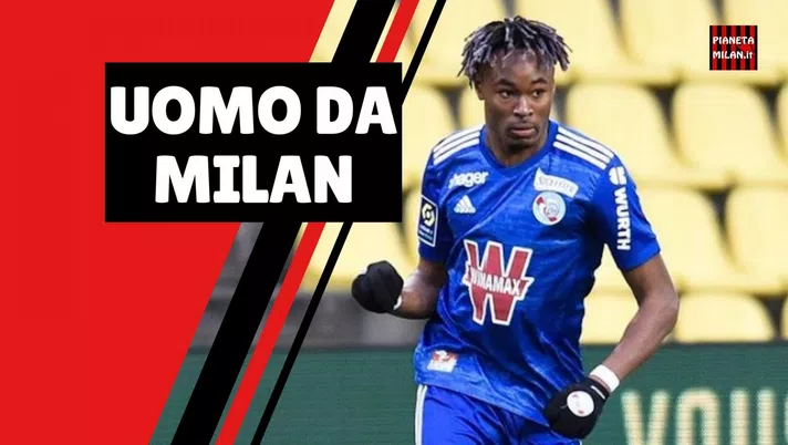 Mohamed Simakan (difensore Strasburgo), obiettivo di calciomercato del Milan | AC Milan News