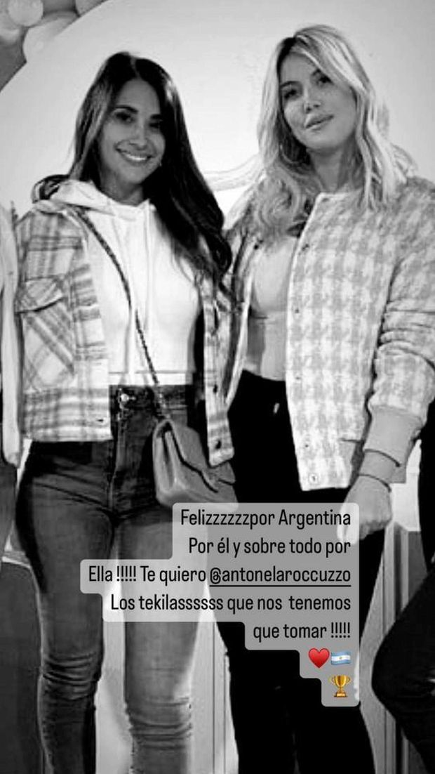 Il messaggio di Wanda per la moglie di Messi, subito cancellato: ecco cosa c’era scritto- immagine 3