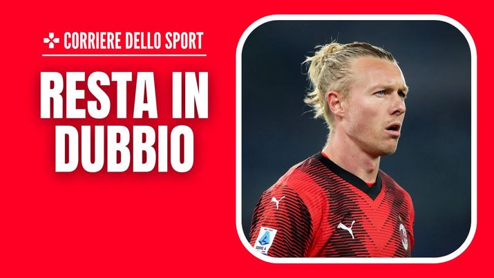 Simon Kjaer (difensore AC Milan), ha subito un piccolo infortunio con la Danimarca | Milan News (Getty Images) Infortunio Simon Kjaer AC Milan