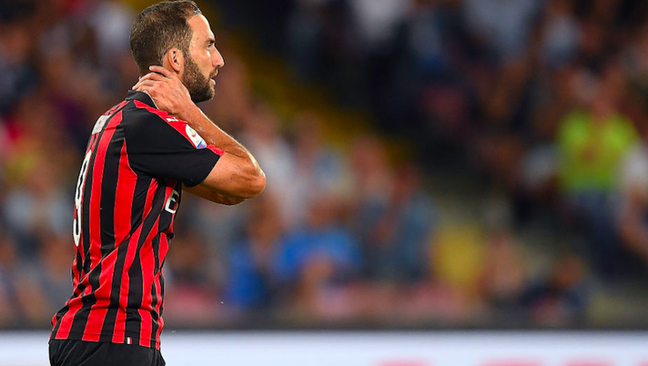 Infortunio Higuain, la Gazzetta: “Sta ancora male! Oggi attacco del Milan inedito” - immagine 1