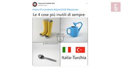 VIDEO Turchia-Italia, i social si scatenano coi meme per l’inutilità della partita