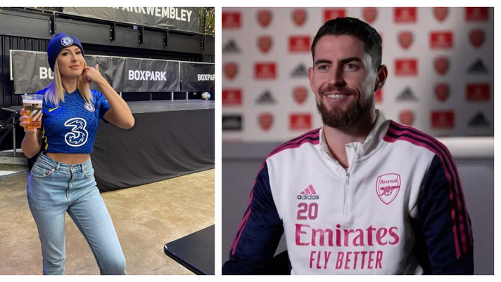 È sempre London derby: star di OnlyFans e tifosa Chelsea sfotte Jorginho passato all’Arsenal… - immagine 1