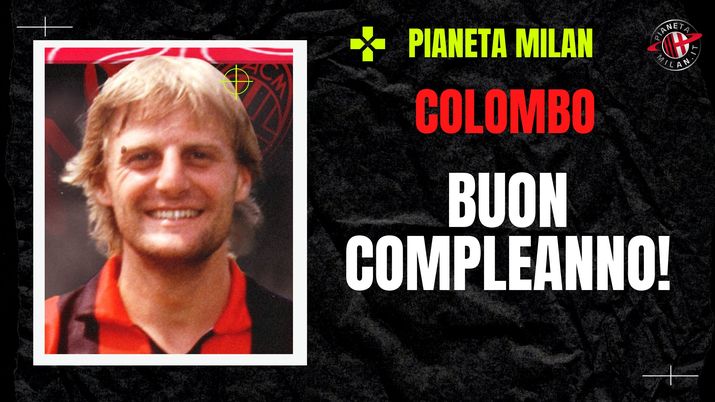 Angelo Colombo, ex calciatore del Milan (foto twitter Milan)