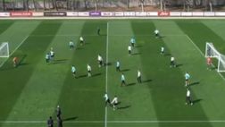 VIDEO / Milan, magia di Florenzi in allenamento: traversa clamorosa