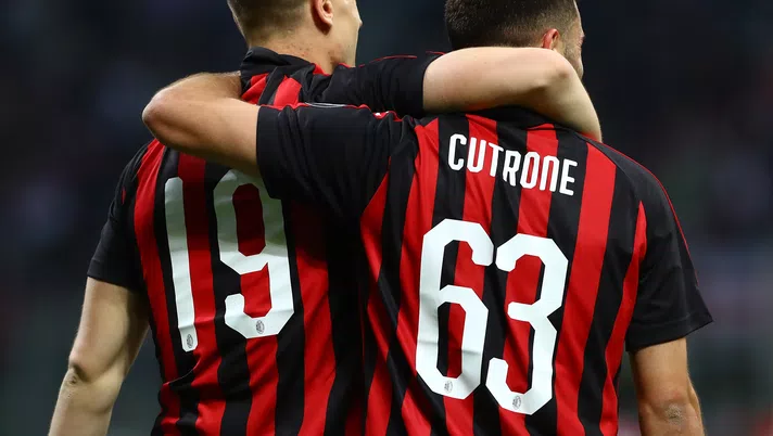 Krzysztof Piatek e Patrick Cutrone, attaccanti del Milan (credits: GETTY Images)