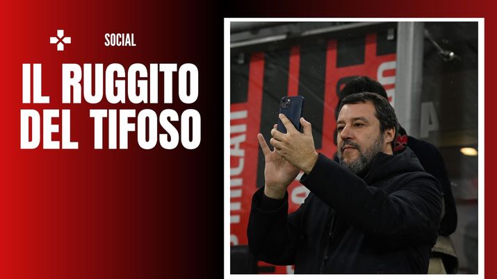 Matteo Salvini Milan-Sassuolo 2-5 Serie A 2022-2023 sfogo Instagram