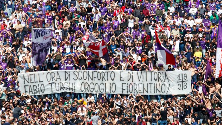FOTO – Striscione per il pugile Turchi: “Fabio, orgoglio fiorentino” - immagine 1