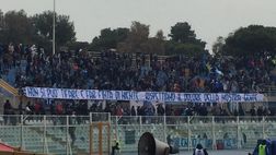 FOTO – Il dolore dei tifosi del Pescara: “Non si può tifare e far finta di niente”
