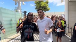 Roma, che accoglienza per Paredes e Renato Sanches all’aeroporto: il video