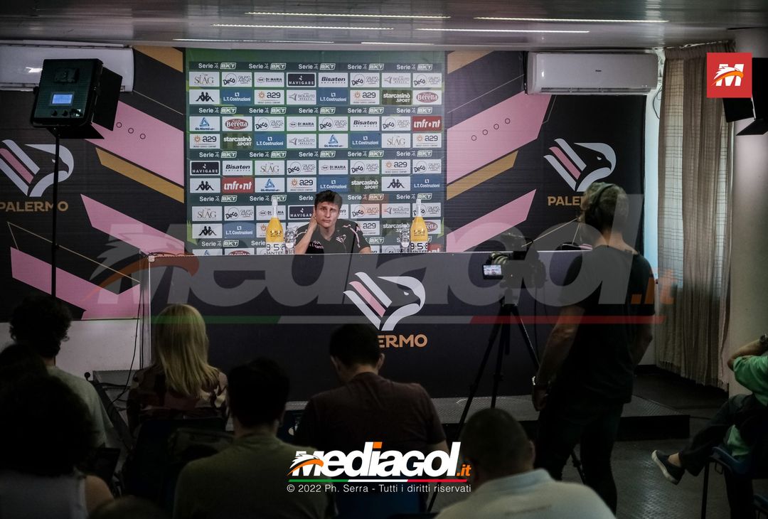 FOTO PALERMO, Ales Mateju presentato in conferenza stampa (Gallery) - immagine 4