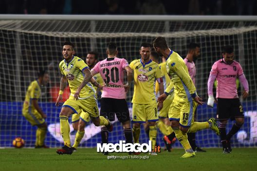 PALERMO, ITALY - DECEMBER 22: Cristiano Biraghi of Pescara celebrates after scoring the penalty (1-1) during the Serie A match between US Citta di Palermo and Pescara Calcio at Stadio Renzo Barbera on December 22, 2016 in Palermo, Italy. (Photo by Tullio M. Puglia/Getty Images) PALERMO, ITALY - DECEMBER 22: Cristiano Biraghi of Pescara celebrates after scoring the penalty (1-1) during the Serie A match between US Citta di Palermo and Pescara Calcio at Stadio Renzo Barbera on December 22, 2016 in Palermo, Italy. (Photo by Tullio M. Puglia/Getty Images)
