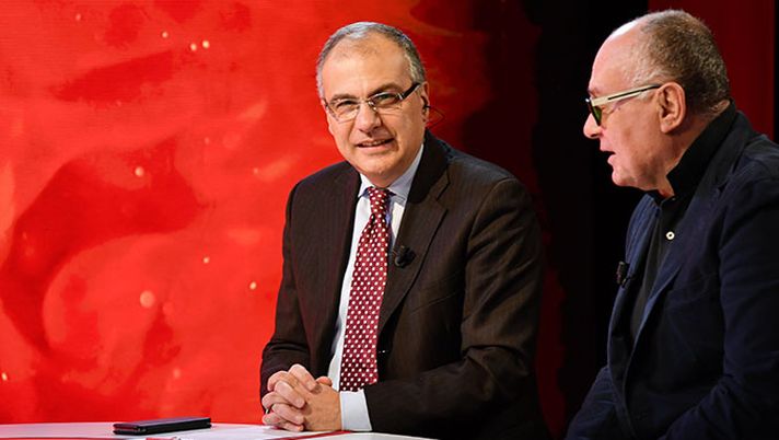 Mauro Suma e Furio Fedele negli studi di Milan TV (credits: acmilan.com) Mauro Suma e Furio Fedele negli studi di Milan TV (credits: acmilan.com)