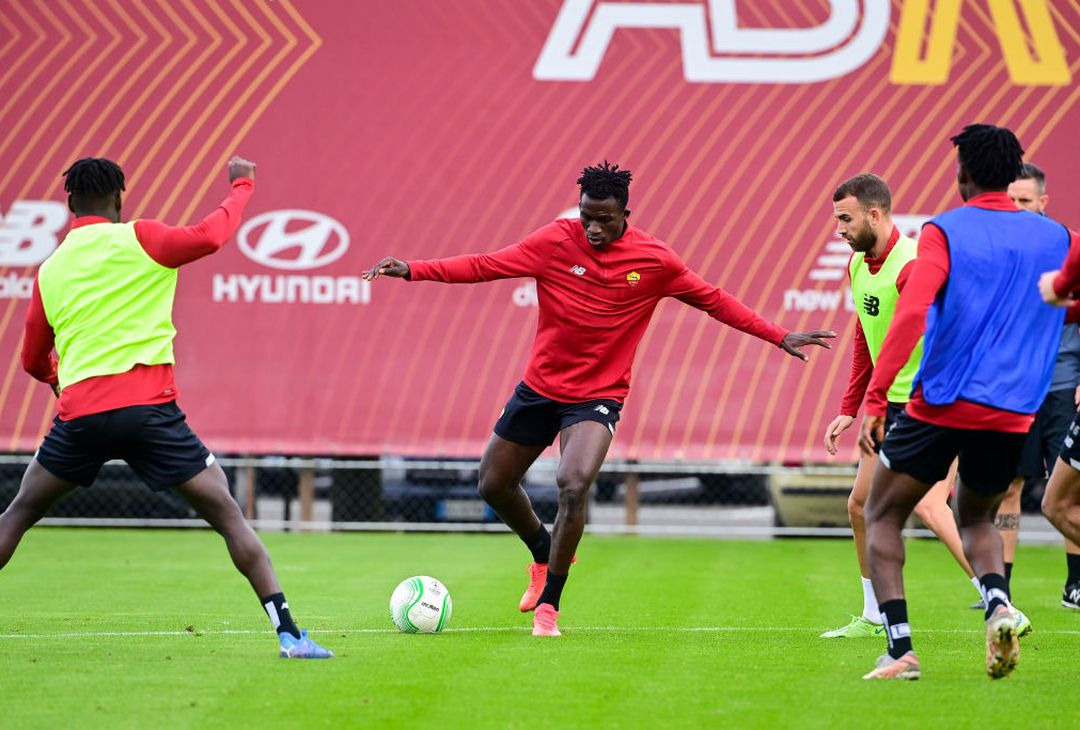 Trigoria: una Roma concentrata in vista dello Zorya – FOTO GALLERY - immagine 40