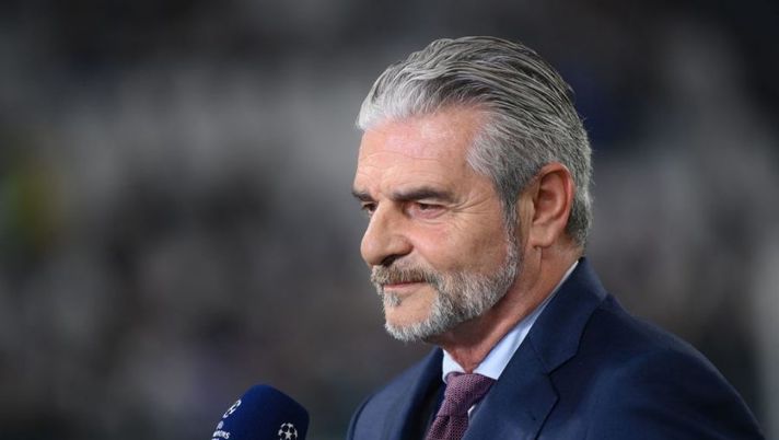 Juventus Director Maurizio Arrivabene addresses the media prior to the UEFA Champions League Group H football match between Juventus and Chelsea on September 29, 2021 at the Juventus stadium in Turin. (Photo by Marco BERTORELLO / AFP) (Photo by MARCO BERTORELLO/AFP via Getty Images) Juve, il CorSport: “Piazza pulita a fine stagione, la rivoluzione sarà totale e netta” - immagine 1